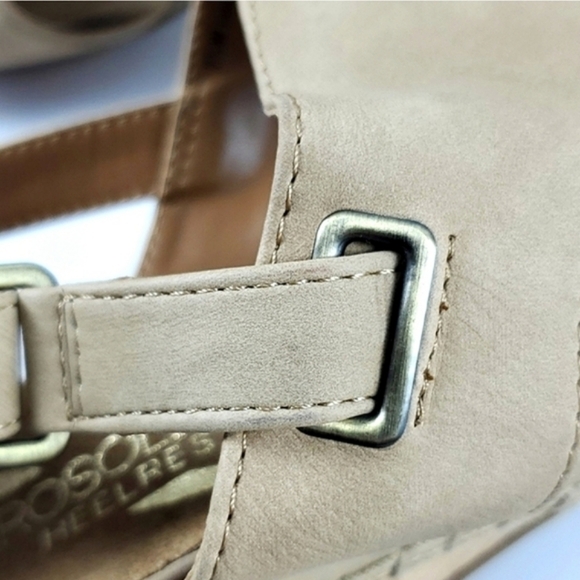 Aerosoles Heelrest Shortcake Wedge Slingback Sand Walking Sandals Size 7.5W - Picture 7 of 14